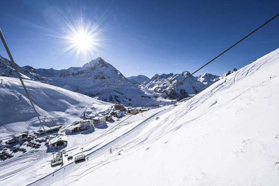 Hotel Sonne&Schnee in Kühtai Exterior foto